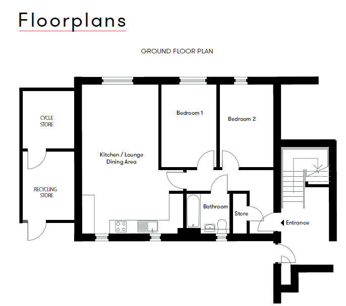 2 Bedroom Ground Floor Apartment LiveWest